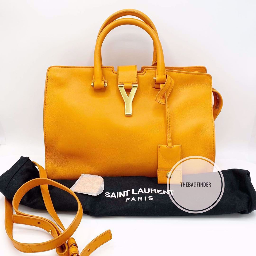 ysl bag orange