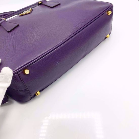 prada purple saffiano bag