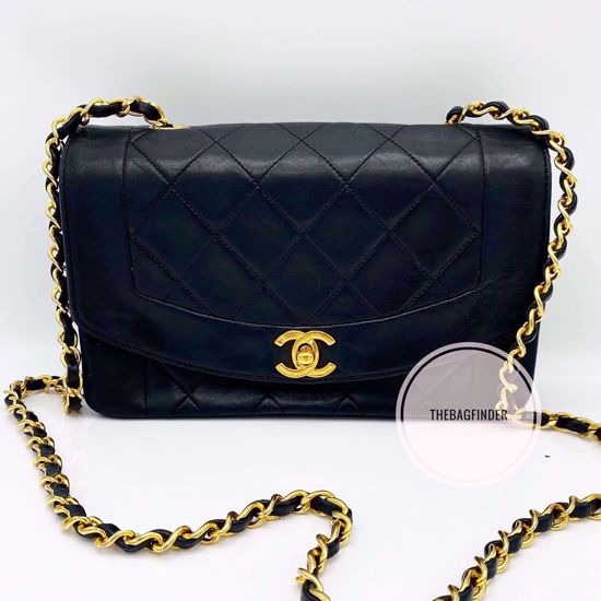 thebagfinder. Chanel Diana Crossbody Flap