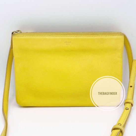 Celine trio online yellow