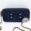 Picture of Chanel Filigree Wallet On Chain Caviar