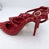 Picture of Rockstud Heels Red on Red