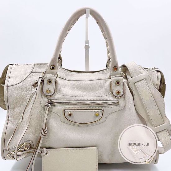Picture of Balenciaga City Edge Grey and Gold Hardware