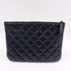 Picture of Chanel O Clutch Perforated Black