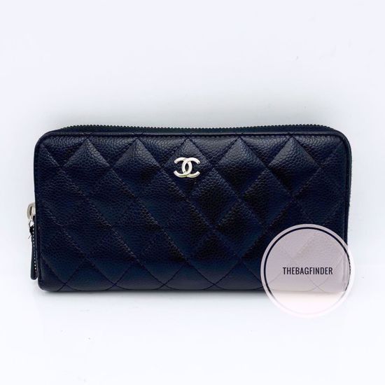 Picture of Chanel Caviar Zip Wallet