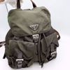 Picture of Prada Army Green Nylon Backpack