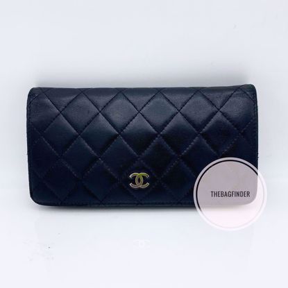 Picture of Chanel Lambskin Wallet Black