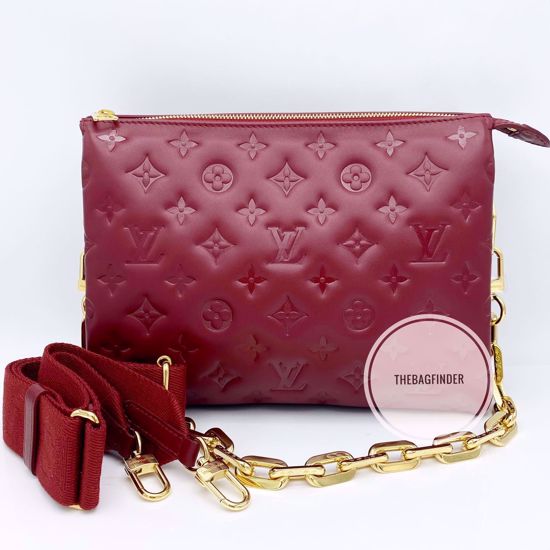 Louis Vuitton COUSSIN PM red
