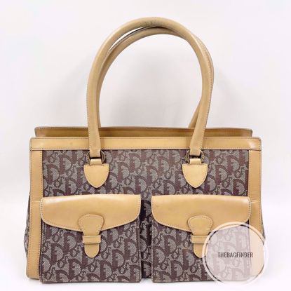 Picture of Christian Dior Canvas Tote Beige
