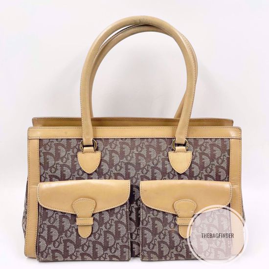 Picture of Christian Dior Canvas Tote Beige