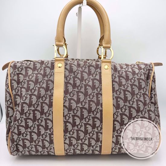 Picture of Christian Dior Canvas Bowlers Tote Med