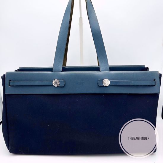 Picture of Hermes Cabas Canvas Bag PM / MM