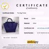 Picture of Celine Micro Luggage Pebbled Blue