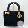 Picture of Christian Dior Lady Medium Canvas Black