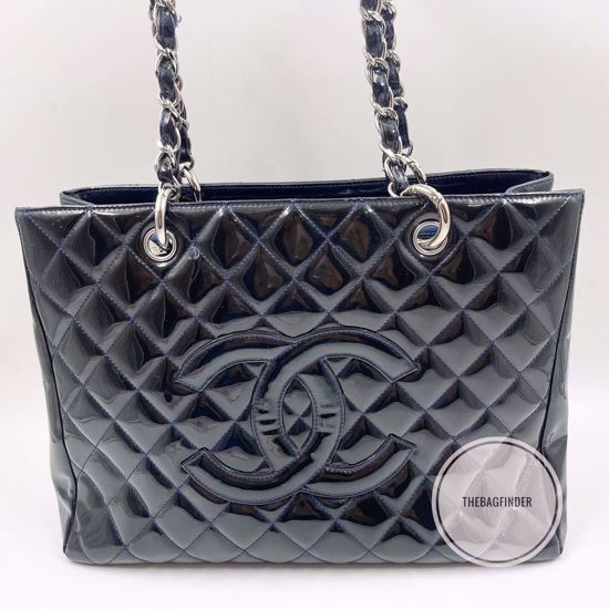 Picture of Chanel GST Patent Dark Navy