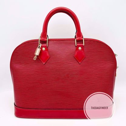 Picture of Louis Vuitton Alma PM Epi Red