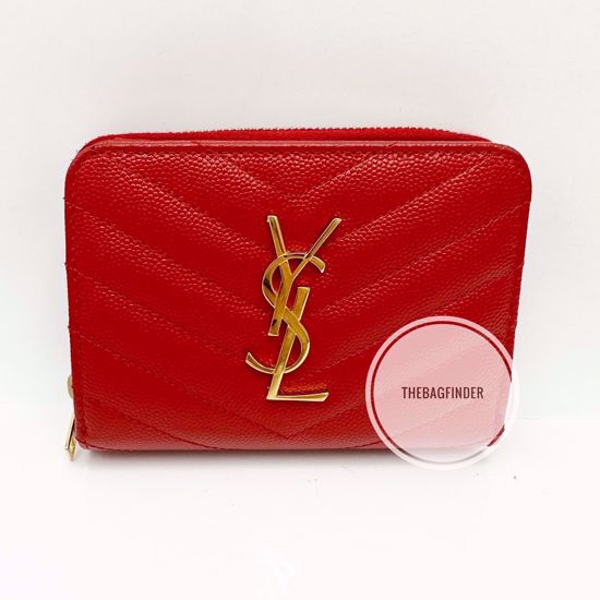 Ysl caviar online leather