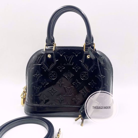 Picture of Louis Vuitton Alma BB Patent Black