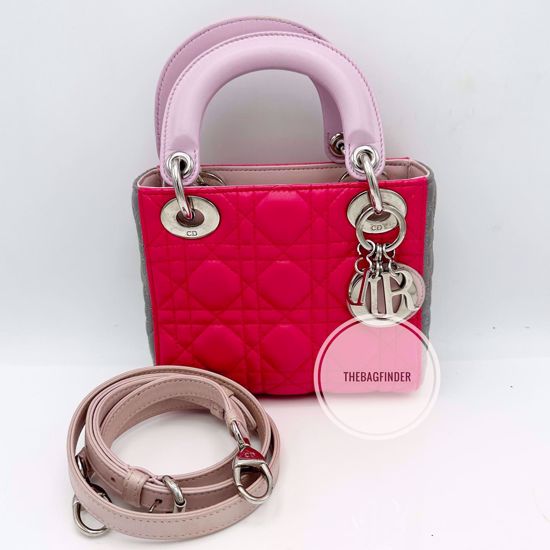 Picture of Dior Lady Mini TriColor