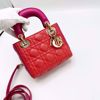 Picture of Dior Lady Mini Red and Pink