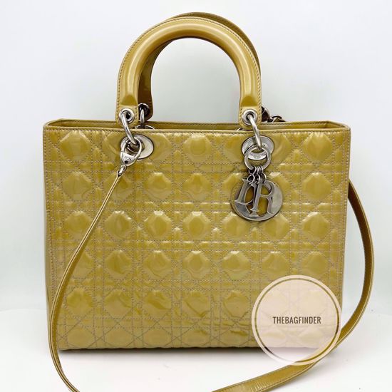 Picture of Dior Lady Large Olive