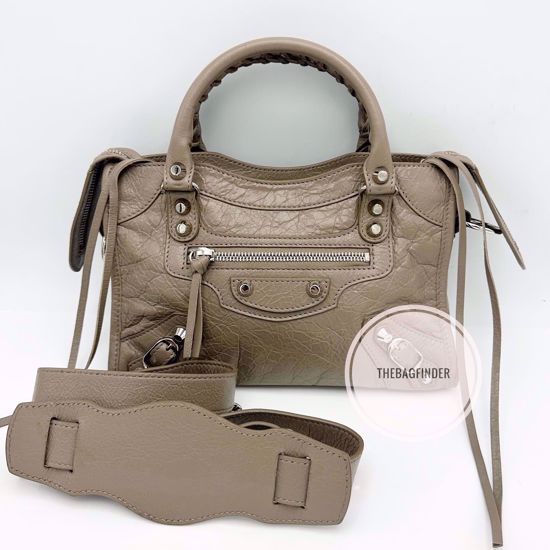 Picture of Balenciaga City Mini Taupe Classic SHW