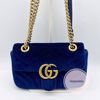 Picture of Gucci Marmont Mini Suede Blue