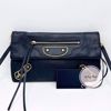 Picture of Balenciaga Edge Dark Navy Clucth GHW