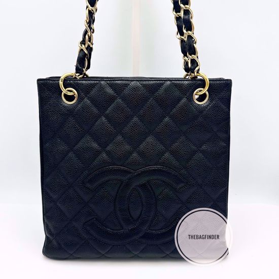 Picture of Chanel PST Caviar Black GHW