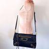 Picture of Balenciaga Edge Clutch Dark Navy GHW