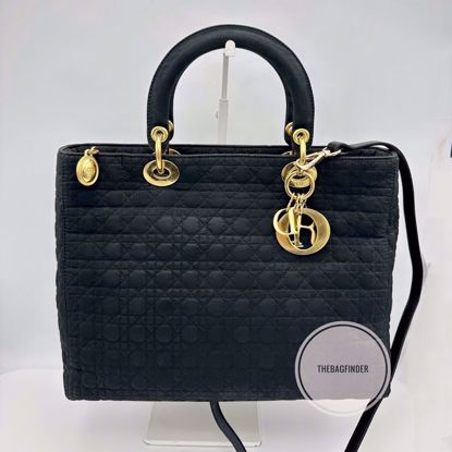 Picture of Dior Large Canvas Black