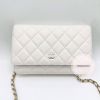 Picture of Chanel WOC Caviar White GHW Microchip