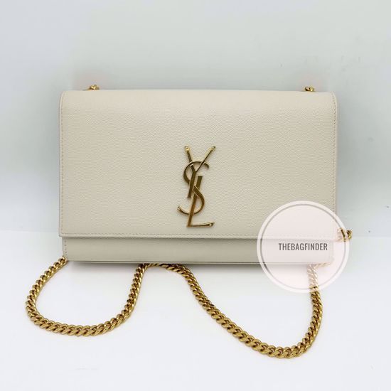 Picture of YSL Kate Medium Mushroom White