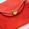 Picture of Hermes Lindy Mini 20 Rose Texas GHW
