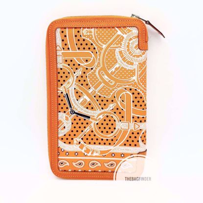 Picture of Hermes Silk and Leather Agenda