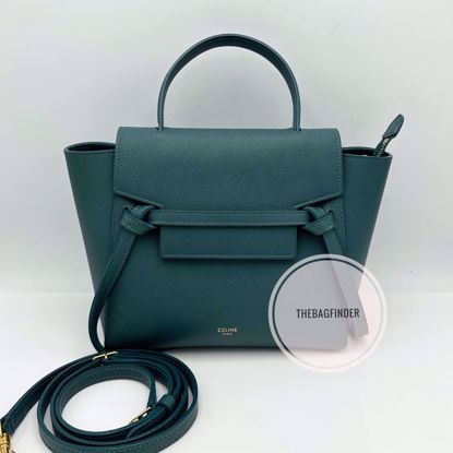 Picture of Celine Nano Belt Bag Green
