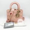 Picture of Dior Lady ABC Small Rose Beige GHW