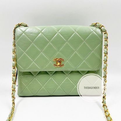 Picture of Chanel Square Crossbody Flap Lambskin