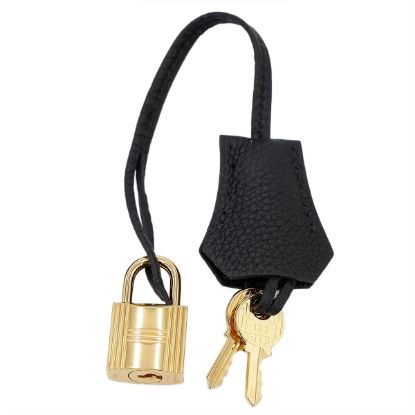 Picture of HERMES Kelly Clochette Cadena Padlock and Key w/ leather Key Case No. 163