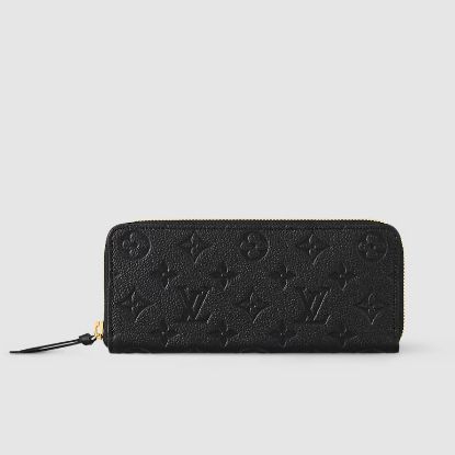 Picture of LOUIS VUITTON Portefeuille Clemence Monogram Empreinte Long Wallet Noir