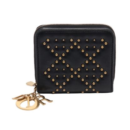 Picture of DIOR Lady dior Bi-fold wallet Studs