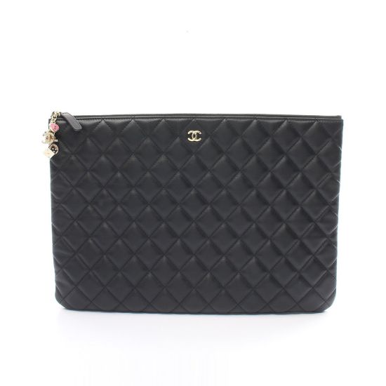 Picture of CHANEL Matelasse Clutch bag Lambskin