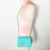 Picture of CHANEL Everyday Chic WOC GHW RARE Tiffany Blue Lambskin