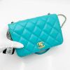 Picture of CHANEL Everyday Chic WOC GHW RARE Tiffany Blue Lambskin