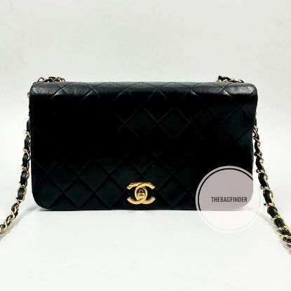 Picture of Chanel Vintage Flap Lambskin Crossbody