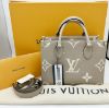 Picture of Louis Vuitton OnTheGo PM Tourterellle