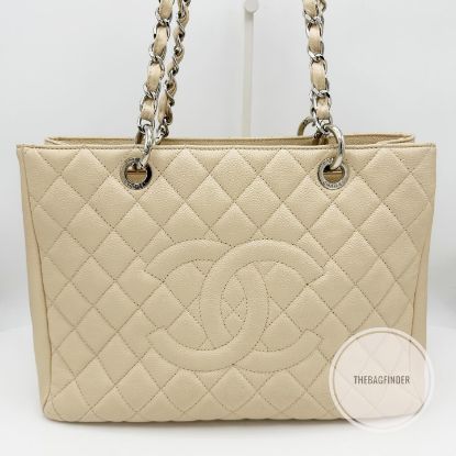 Picture of Chanel GST Caviar Beige Clair SHW