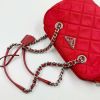 Picture of Prada Nylon Quilted Red Chain