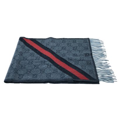 Picture of Gucci Scarf Wool Blue