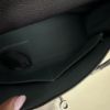 Picture of Hermes Kelly 32 Clemence leather Silver hardware Stamp I Grey blue